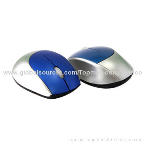 2.4GHz Wireless Mice with Radio Frequency and Optical Technology, Supports Plug-and-play Function